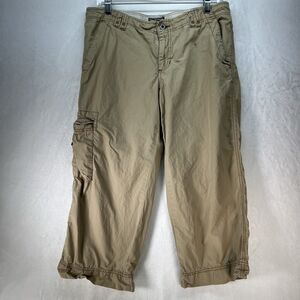 Polo Jeans Co Ralph Lauren Khaki Cargo‎ Pants Women’s Sz 8